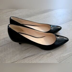 Cole Haan Patent Leather Kitten Heel Pumps US Sz 6.5